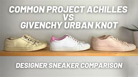 common projects vs givenchy|Common Projects Low Achilles Sneaker VS Givenchy Urban .